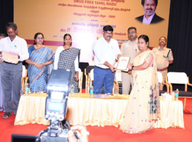 போதைப்பொருள் எதிர்ப்பு விழிப்புணர்வில் மாவட்ட முதலிடம்